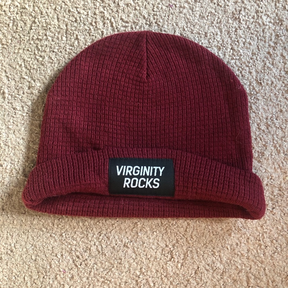 Virginity rocks beanie